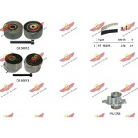 04.5299PA AUTOKIT Водяний насос комплект зубчастого ременя
