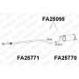 FA25095 VENEPORTE Глушник вихлопних газів кінцевий