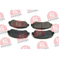 600-10-4078 SAKURA Комплект гальмівних колодок дисковий гальм