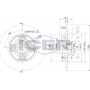 78BD5023-1 ICER Гальмівний диск