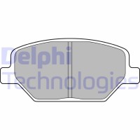 LP3474 DELPHI Комплект гальмівних колодок дисковий гальм