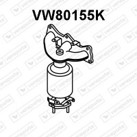 VW80155K VENEPORTE Каталізатор колектора