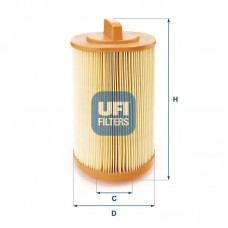 27.486.00 UFI Повітряний фільтр
