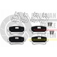 K6028872 MASTER-SPORT GERMANY Комплект гальмівних колодок дисковий гальм