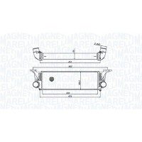 351319205500 MAGNETI MARELLI Интеркулер