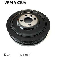 VKM 93104 SKF Ремінний шків колінчастий вал
