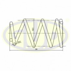 GCS027640 G.U.D. Пружина ходової частини
