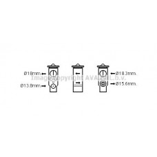 BW1437 AVA QUALITY COOLING Розширювальний клапан кондиціонера