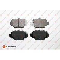 1617278880 EUROREPAR КомплеК т гальмівних колодок, дискове гальмо
