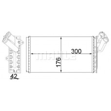 WG2179977 WILMINK GROUP Теплообмінник обігрів салону
