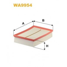 WA9954 WIX FILTERS Повітряний фільтр