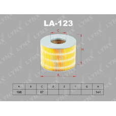 LA-123 LYNXauto Повітряний фільтр