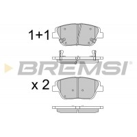 BP3548 BREMSI Комплект гальмівних колодок дисковий гальм