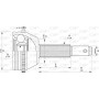 CVJ5790.10 OPEN PARTS Шарнирный комплект, Привідний вал