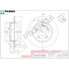 5150 PILENGA Гальмівний диск