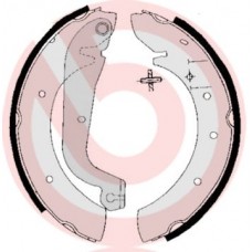 S 61 514 BREMBO Комплект гальмівних колодок