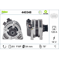 440348 VALEO Генератор