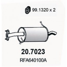 20.7023 ASSO Глушник вихлопних газів кінцевий