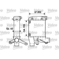 817876 VALEO Интеркулер