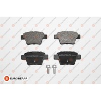 1617272480 EUROREPAR Комплект гальмівних колодок дисковий гальм