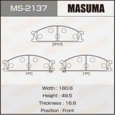 MS-2137 MASUMA Комплект гальмівних колодок