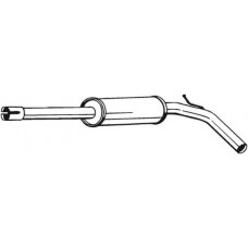 233-637 BOSAL Середній глушник вихлопних газів