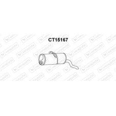 CT15167 VENEPORTE Глушник вихлопних газів кінцевий