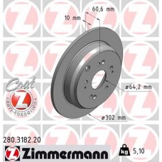 280.3182.20 ZIMMERMANN Гальмівний диск