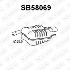 SB58069 VENEPORTE Глушник вихлопних газів кінцевий