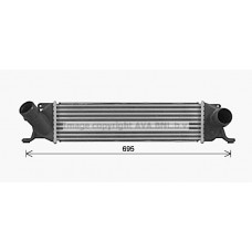 HY4496 AVA QUALITY COOLING Интеркулер