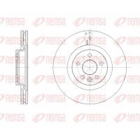 61786 10 KAWE Гальмівний диск
