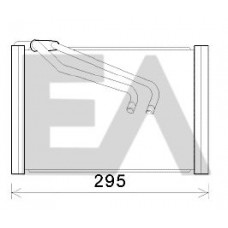 43B25010 EACLIMA Випарник кондиціонера
