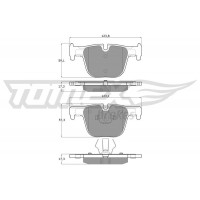 TX 19-29 TOMEX Brakes КомплеК т гальмівних колодок, дискове гальмо