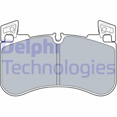 LP3540 DELPHI Комплект гальмівних колодок дисковий гальм