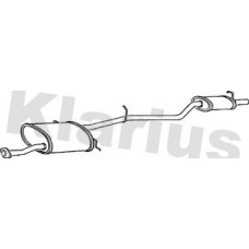 270038 KLARIUS Глушник вихлопних газів кінцевий