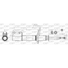 SAB8278.31 OPEN PARTS Амортизатор