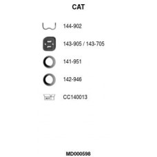 MD000598 FA1 Катализатор