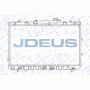 M-065032A JDEUS Радіатор охолодження двигуна