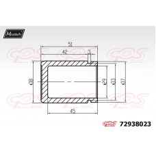 72938023 MAXTECH Поршень корпус скоби гальма