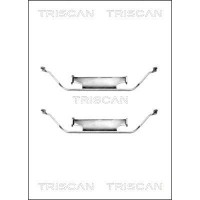 8105 111571 TRISCAN Комплектуючі колодки дискового гальма