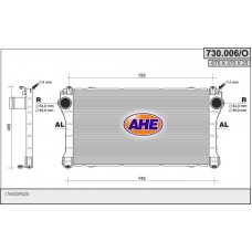 730.006/O AHE Интеркулер