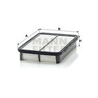 C 2731/1 MANN-FILTER Повітряний фільтр