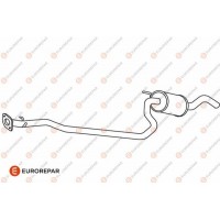 E12827C EUROREPAR Середній глушник вихлопних газів