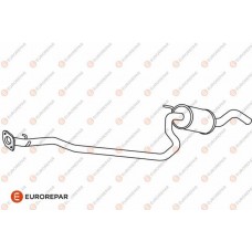 E12827C EUROREPAR Середній глушник вихлопних газів