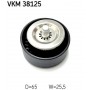 VKM 38125 SKF Паразитный / ведущий ролик, Поліклиновий ремінь