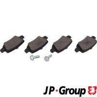 1363701410 JP GROUP Комплект гальмівних колодок дисковий гальм