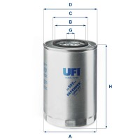 24.395.01 UFI Паливний фільтр