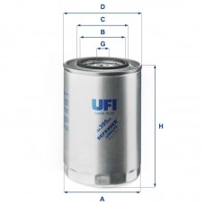 24.395.01 UFI Паливний фільтр