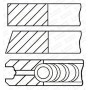 08-429300-10 GOETZE ENGINE Комплект поршневих кілець