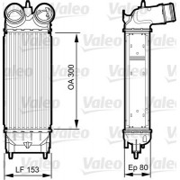 818244 VALEO Интеркулер